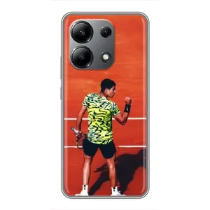 Чехлы с принтом Спортивная тематика для Xiaomi Redmi Note 13 (4G) (Алькарас Теннисист)