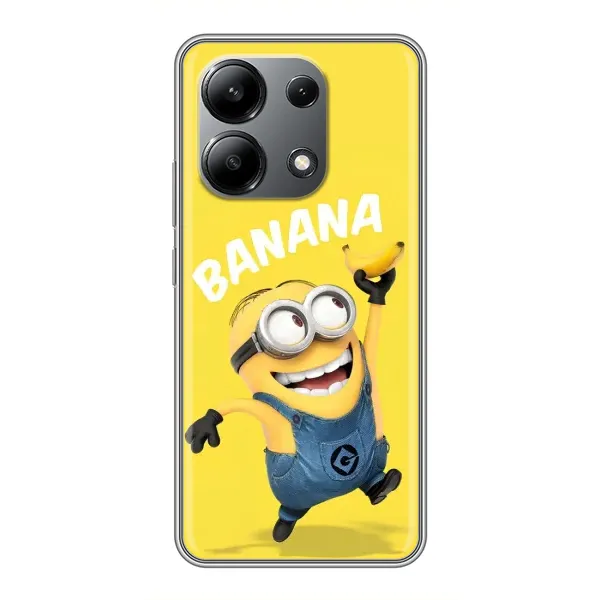 Чехол с рисунком «Banana» для Xiaomi Redmi Note 13 (4G)