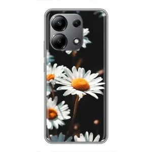 Чохол з ромашками на Xiaomi Redmi Note 13 (4G) (Білі ромашки)