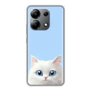 Чохол на тематику: Коти для Xiaomi Redmi Note 13 (4G) (Білий кіт)
