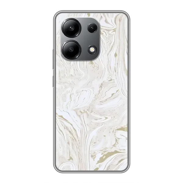 Чехол с рисунком «белый мрамор» для Xiaomi Redmi Note 13 (4G) Чехол с рисунком «белый мрамор» для Xiaomi Redmi Note 13 (4G)
