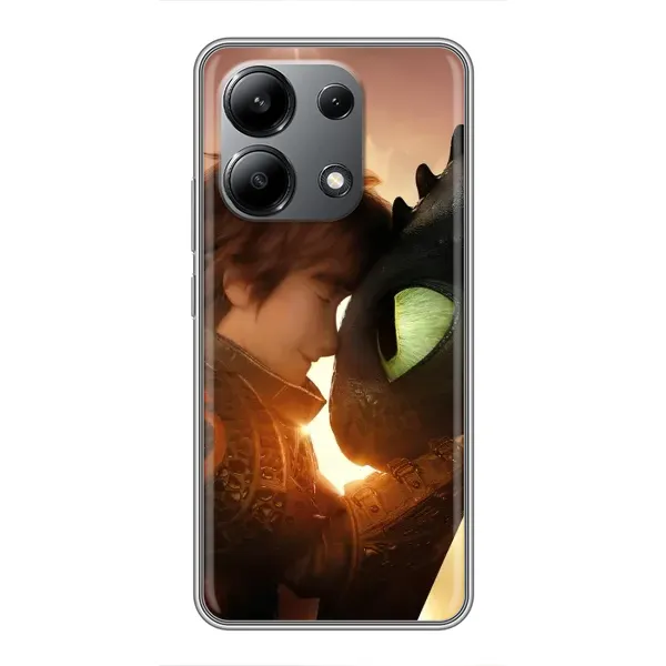 Чехол с рисунком «Беззубик и Иккинг» для Xiaomi Redmi Note 13 (4G) Чехол с рисунком «Беззубик и Иккинг» для Xiaomi Redmi Note 13 (4G)