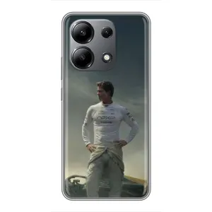 Чехол фильм Формула 1 для Xiaomi Redmi Note 13 (4G) (Бред Питт)