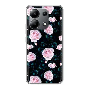 Чохли з принтом Троянд для Xiaomi Redmi Note 13 (4G) (Чайні троянди)