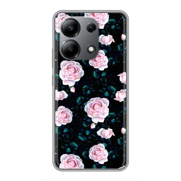 Чехол с рисунком «Чайные розы» для Xiaomi Redmi Note 13 (4G) Чехол с рисунком «Чайные розы» для Xiaomi Redmi Note 13 (4G)