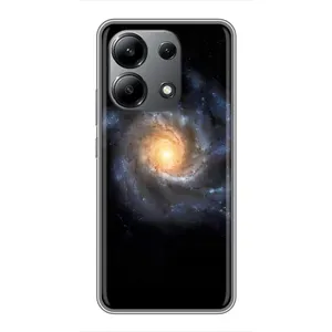 Чохли КОСМОС на Xiaomi Redmi Note 13 (4G) (Чорна дира)