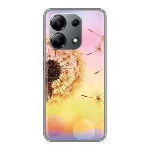 Силіконовий Чохол з кульбабками на Xiaomi Redmi Note 13 (4G) (Квітка-кульбаба)