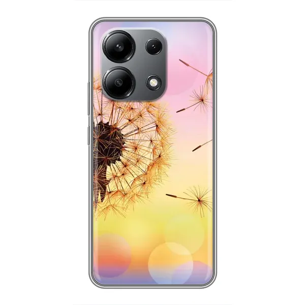 Чехол с рисунком «Цветок-одуванчик» для Xiaomi Redmi Note 13 (4G) Чехол с рисунком «Цветок-одуванчик» для Xiaomi Redmi Note 13 (4G)