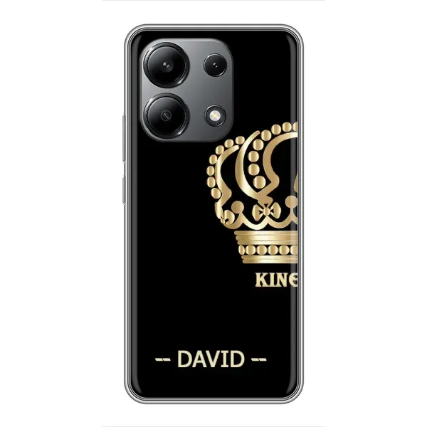 Чехол с рисунком «DAVID» для Xiaomi Redmi Note 13 (4G)