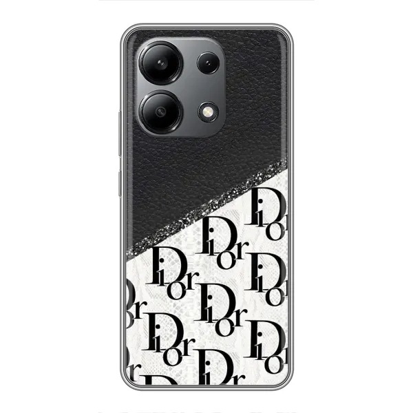 Чехол с рисунком «Диор» для Xiaomi Redmi Note 13 (4G)