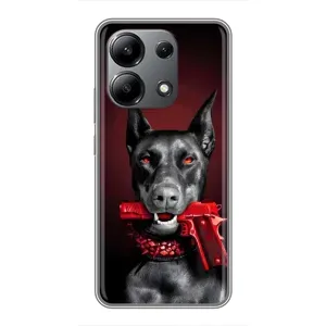 Чохол ДОБЕРМАН для Xiaomi Redmi Note 13 (4G) (Доберман злий)