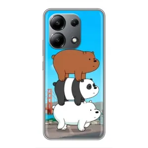 Чохли з Пандами на Xiaomi Redmi Note 13 (4G) (Друзі)