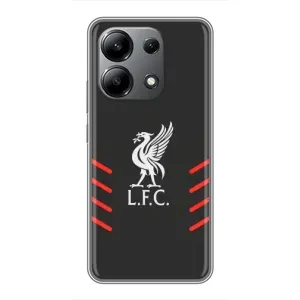 Силіконові Чохли з принтом Футбол на Xiaomi Redmi Note 13 (4G) (Емблема Liverpool)