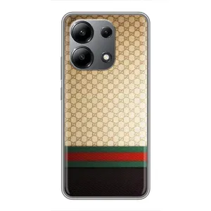 Чехлы Бренд GUCCI для Xiaomi Redmi Note 13 (4G) (Фон Гуччи)