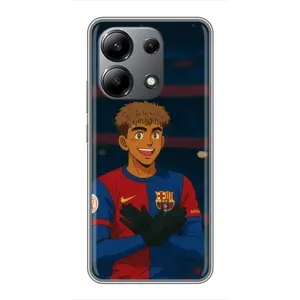 Чехол Ламин Ямаль на Редми Нот 13 (4G) (Футболист Ямаль)