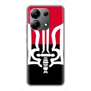Чохли УПА (Червоно-Чорний) на Xiaomi Redmi Note 13 (4G) (Герб України)