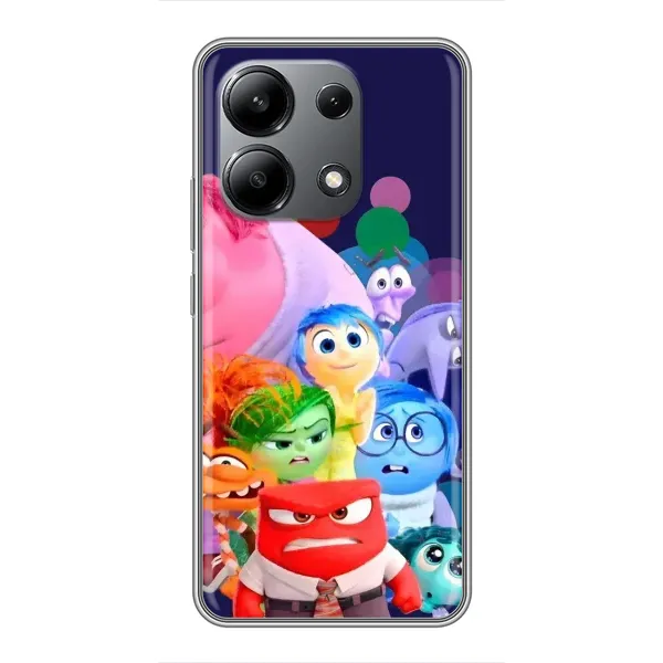 Чехол с рисунком «Герои головоломки» для Xiaomi Redmi Note 13 (4G)