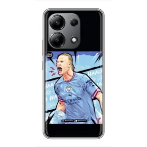 Чехлы с принтом для Xiaomi Redmi Note 13 (4G) Футболист (гол Эрлинг Холланд)