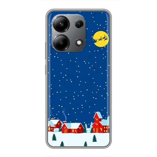 Чехол с рисунком «Город в снегу» для Xiaomi Redmi Note 13 (4G) Чехол с рисунком «Город в снегу» для Xiaomi Redmi Note 13 (4G)