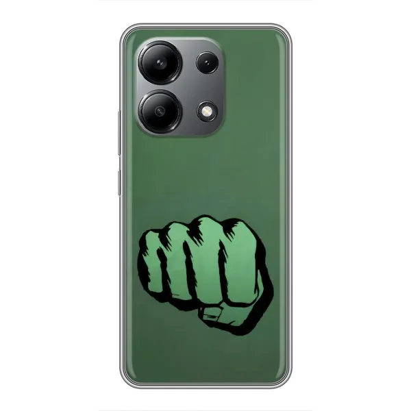 Чохол з малюнком «Халк» для Xiaomi Redmi Note 13 (4G)
