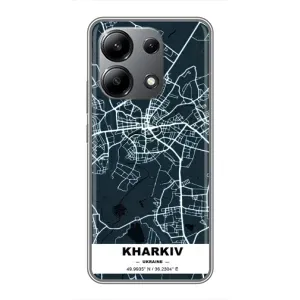 Чехлы силиконовые (Город Харьков) на Редми Нот 13 (4G) (Харьков)