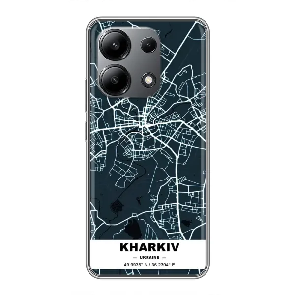 Чехол с рисунком «Харьков» для Xiaomi Redmi Note 13 (4G) Чехол с рисунком «Харьков» для Xiaomi Redmi Note 13 (4G)
