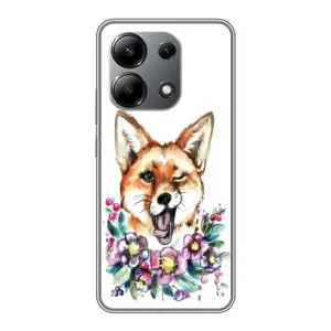 Чохол з Лисичкою для Xiaomi Redmi Note 13 (4G) (Хитра лисиця)