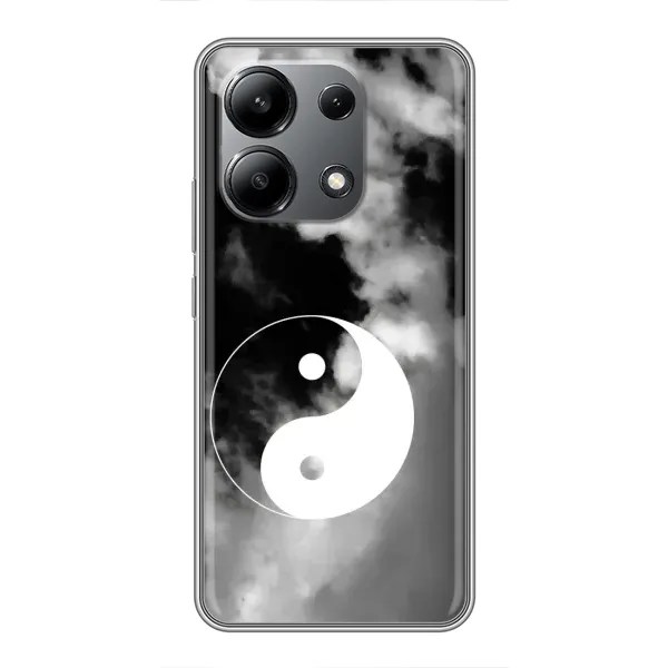 Чехол с рисунком «Инь-Янь» для Xiaomi Redmi Note 13 (4G) Чехол с рисунком «Инь-Янь» для Xiaomi Redmi Note 13 (4G)