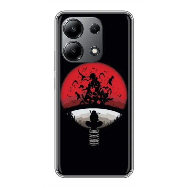 Чехол с рисунком «Итачи на черном» для Xiaomi Redmi Note 13 (4G) Чехол с рисунком «Итачи на черном» для Xiaomi Redmi Note 13 (4G)