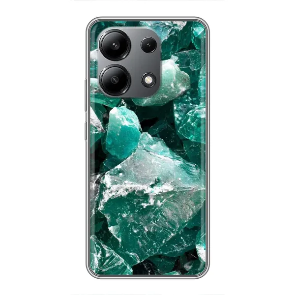 Чехол с рисунком «Изумруд» для Xiaomi Redmi Note 13 (4G)