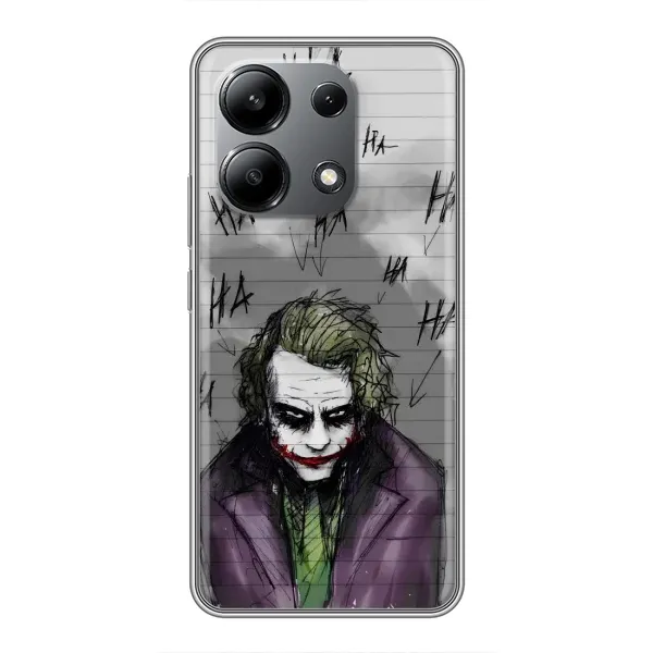 Чехол с рисунком «Joker клоун» для Xiaomi Redmi Note 13 (4G) Чехол с рисунком «Joker клоун» для Xiaomi Redmi Note 13 (4G)