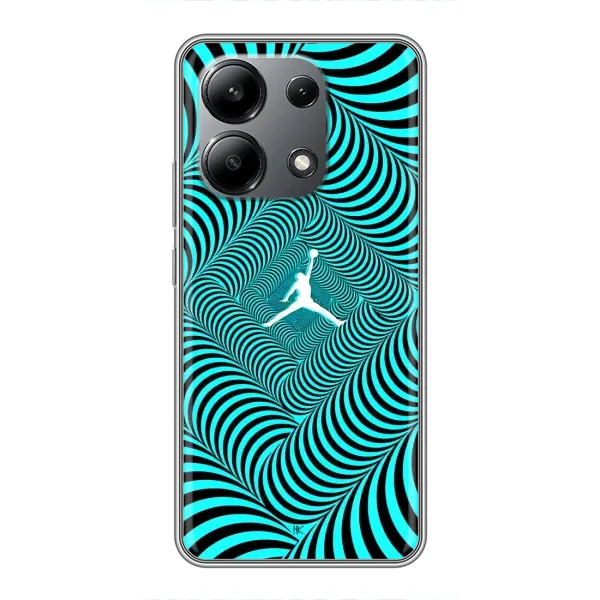 Чехол с рисунком «Jordan» для Xiaomi Redmi Note 13 (4G)