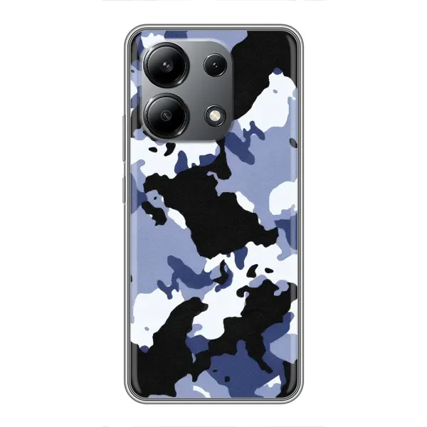 Чехол с рисунком «Камуфляжный Серый» для Xiaomi Redmi Note 13 (4G) Чехол с рисунком «Камуфляжный Серый» для Xiaomi Redmi Note 13 (4G)