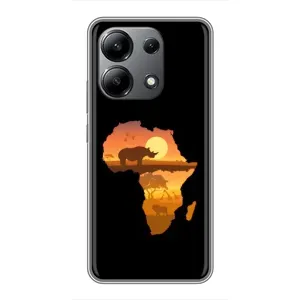 Літній Чохол на Xiaomi Redmi Note 13 (4G) (Карта)