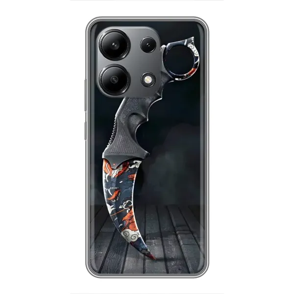 Чехол с рисунком «Кинжал КС ГО» для Xiaomi Redmi Note 13 (4G) Чехол с рисунком «Кинжал КС ГО» для Xiaomi Redmi Note 13 (4G)