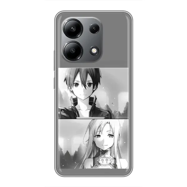 Чехол с рисунком «Кирито-Асуна» для Xiaomi Redmi Note 13 (4G) Чехол с рисунком «Кирито-Асуна» для Xiaomi Redmi Note 13 (4G)