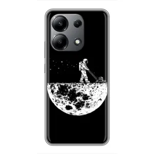 Силіконовый Чохол з принтом "Космонавти" на Xiaomi Redmi Note 13 (4G) (Космонавт)