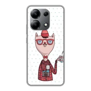 Чохол на тематику: Коти для Xiaomi Redmi Note 13 (4G) (Кіт аристократ)