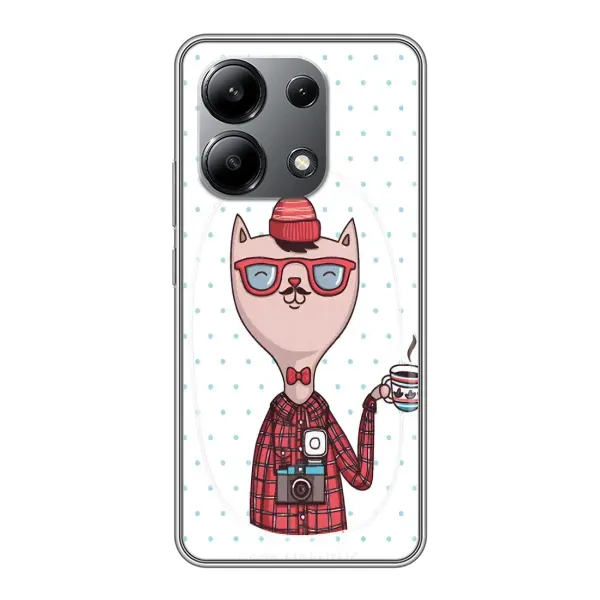 Чехол с рисунком «Кот аристократ» для Xiaomi Redmi Note 13 (4G) Чехол с рисунком «Кот аристократ» для Xiaomi Redmi Note 13 (4G)