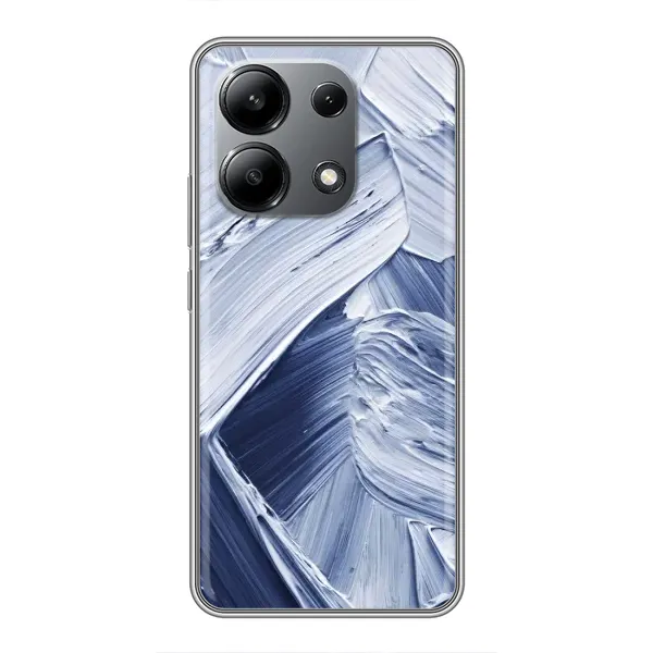 Чехол с рисунком «Краски мазки» для Xiaomi Redmi Note 13 (4G)