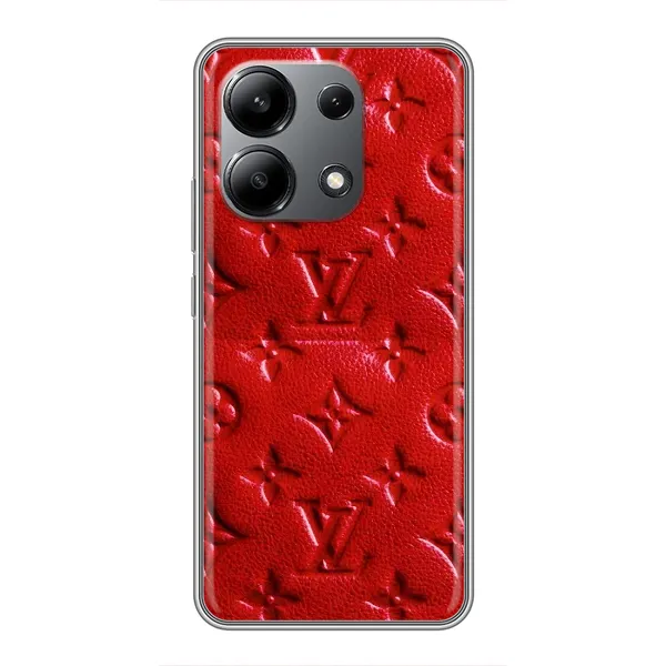 Чехол с рисунком «Красный ЛВ» для Xiaomi Redmi Note 13 (4G)