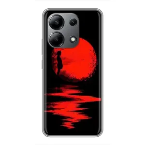 Літній Чохол на Xiaomi Redmi Note 13 (4G) (Червоний Захід сонця)