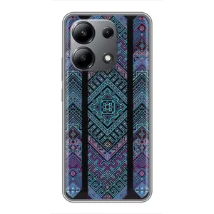 Силиконовый Чехол на Xiaomi Redmi Note 13 (4G) (Крутой орнамент)