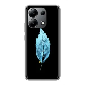 Чехол с картинками на черном фоне для Xiaomi Redmi Note 13 (4G)