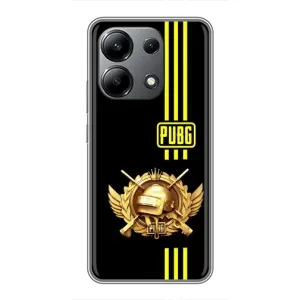 Чехол (TPU) с картинкой "Лого Пабг" на Редми Нот 13 (4G) (Лого PUPG)