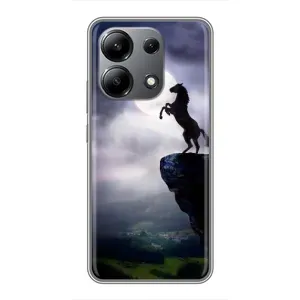 Чохли з зображенням різних тварин на Xiaomi Redmi Note 13 (4G) (Кінь)