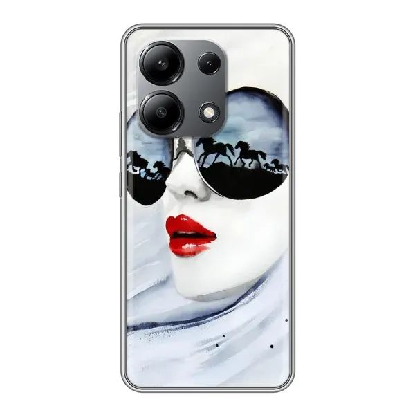 Чехол с рисунком «Любительница коней» для Xiaomi Redmi Note 13 (4G) Чехол с рисунком «Любительница коней» для Xiaomi Redmi Note 13 (4G)