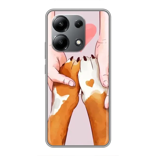 Чехол с рисунком «Любовь к собакам» для Xiaomi Redmi Note 13 (4G) Чехол с рисунком «Любовь к собакам» для Xiaomi Redmi Note 13 (4G)