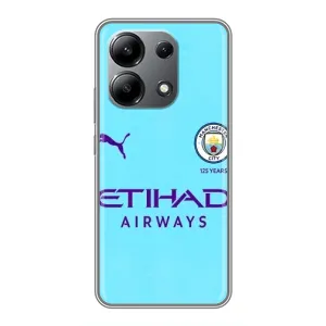 Силіконові Чохли з принтом Футбол на Xiaomi Redmi Note 13 (4G) (Man City)