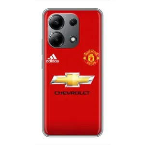 Силіконові Чохли з принтом Футбол на Xiaomi Redmi Note 13 (4G) (Man United)